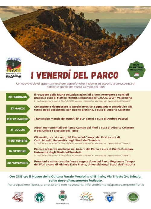 I Venerdì del Parco - Conoscere e riconoscere le specie invasive: segnalarle e contribuire alla tutela degli ecosistemi con buone pratiche