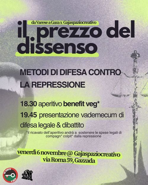 Il prezzo del dissenso - Metodi di difesa contro la repressione